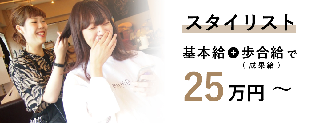 スタイリスト25万円~